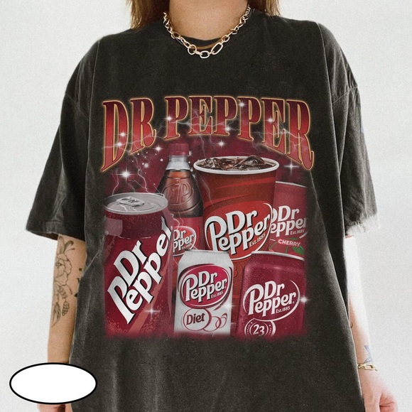 Other - Dr Pepper Shirt, Retro Dr Pepper Bootleg Shirt